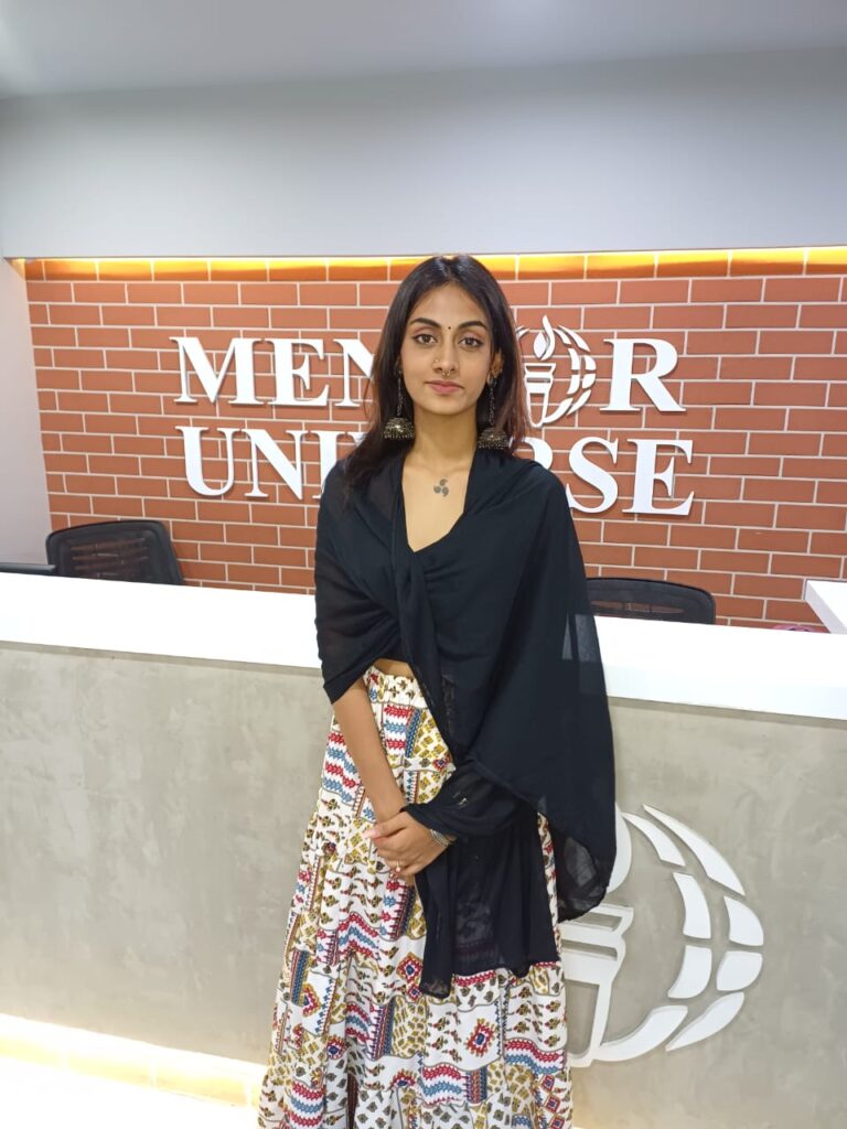 Miss. Nethra Suresh, Student of Mentor Universe