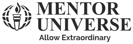 Logo for study abroad consultancy based in Vadodara - Mentor Universe